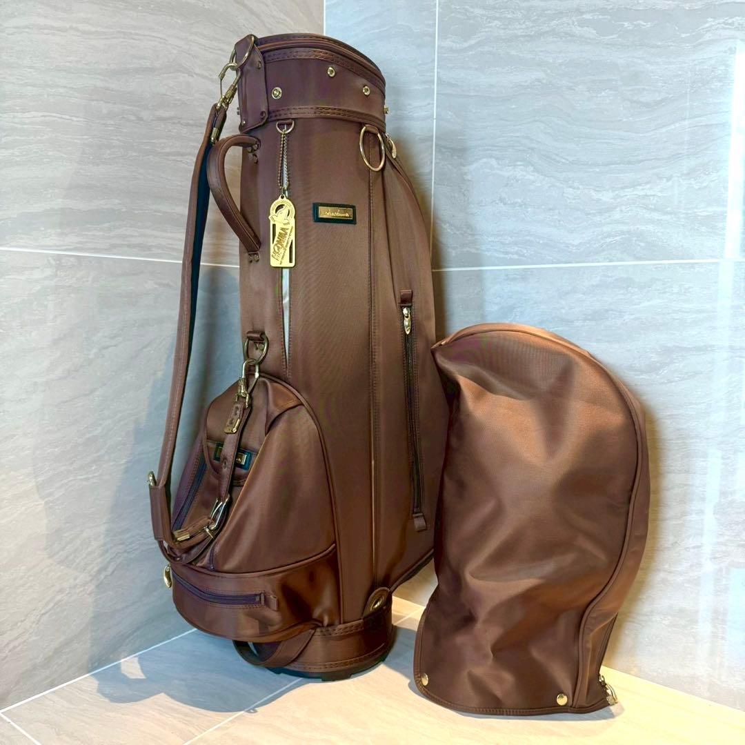 【希少】HONMA ヒロホンマ キャディバッグ レトロ クラシックモデル