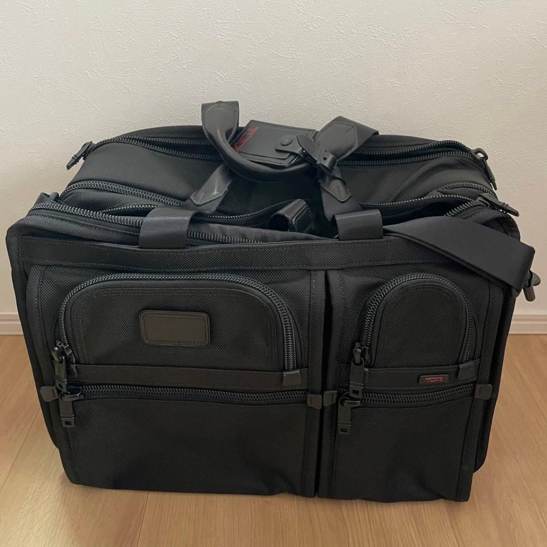 極美品TUMI トゥミ エクスパンダブルビジネスブリーフケース 26160DH