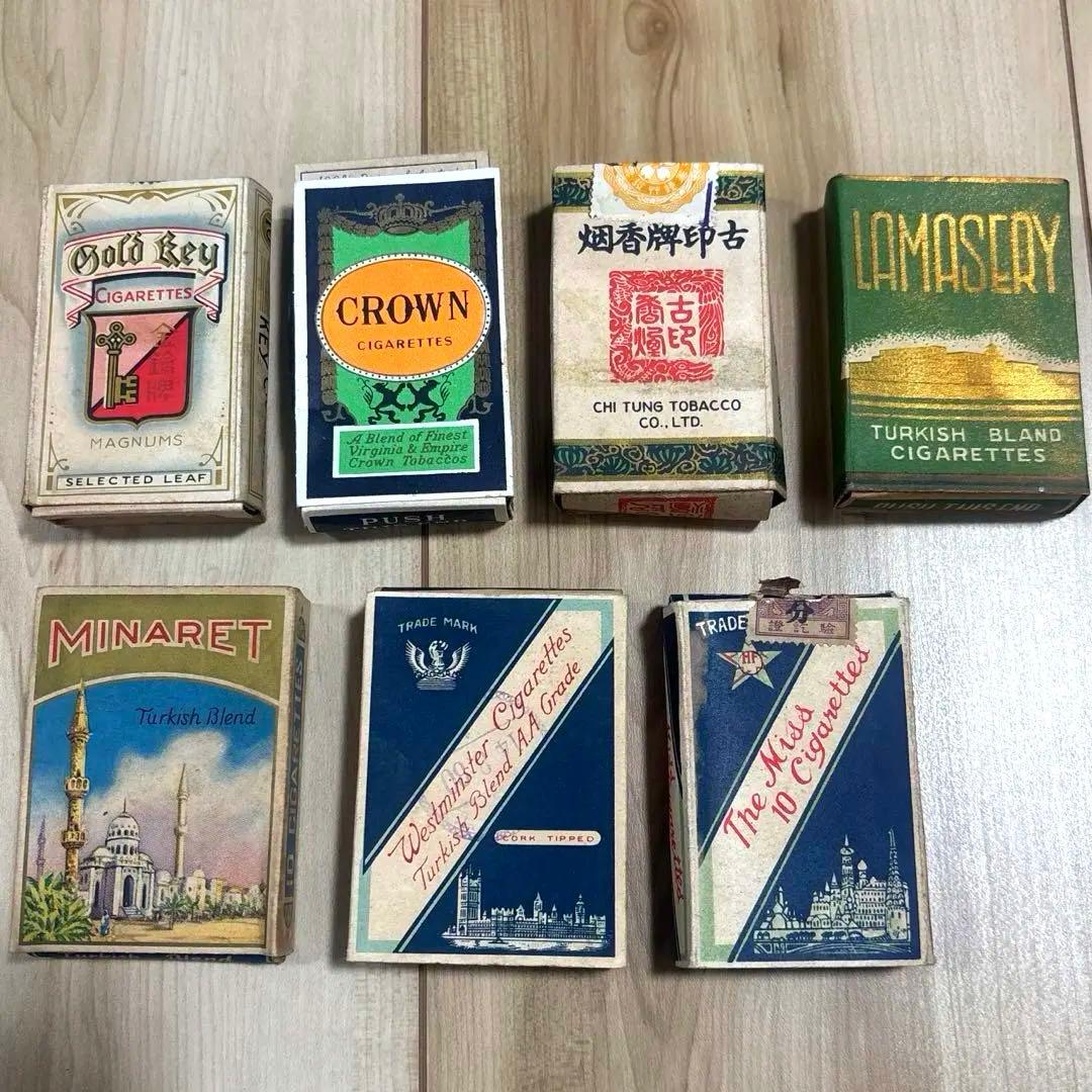 戦前 海外 タバコ パッケージ 31点 中国 朝鮮 満州 台湾 神風 歌舞伎