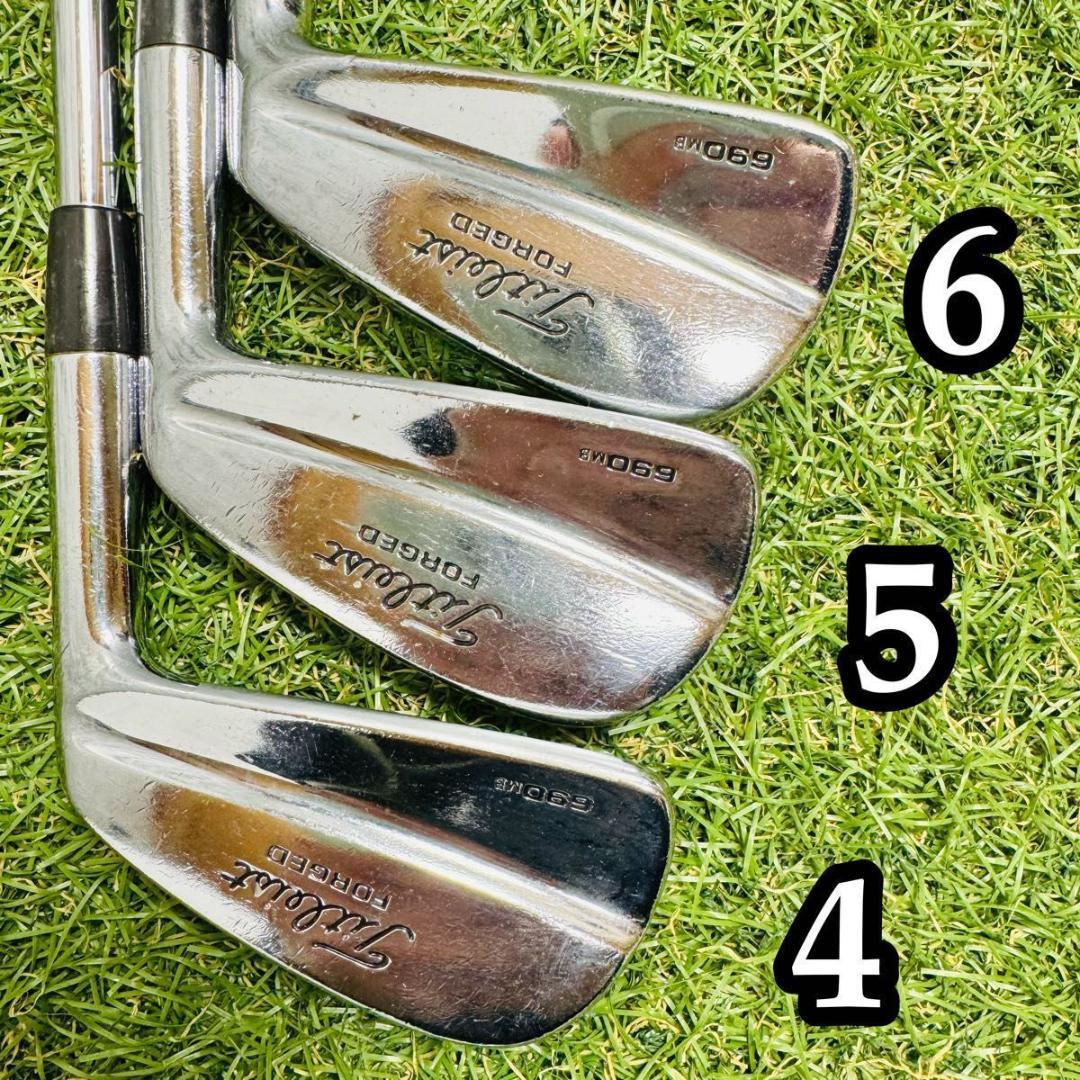 【良品】タイトリスト 690MB FORGED メンズアイアンセット 7本