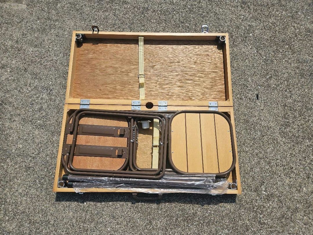 ウッドテーブル&チェアー４脚セット