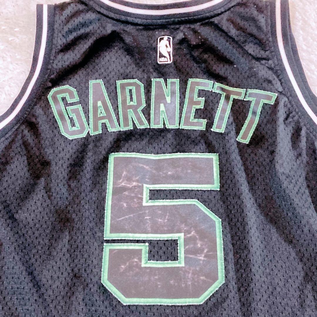 NBA セルティックス adidas ケビンガーネット ブラック 5番 XL