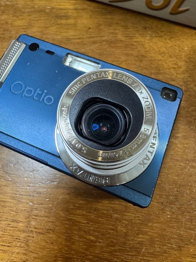 【美品＆箱付き】PENTAX Optio S5i オールドコンデジ ペンタックス