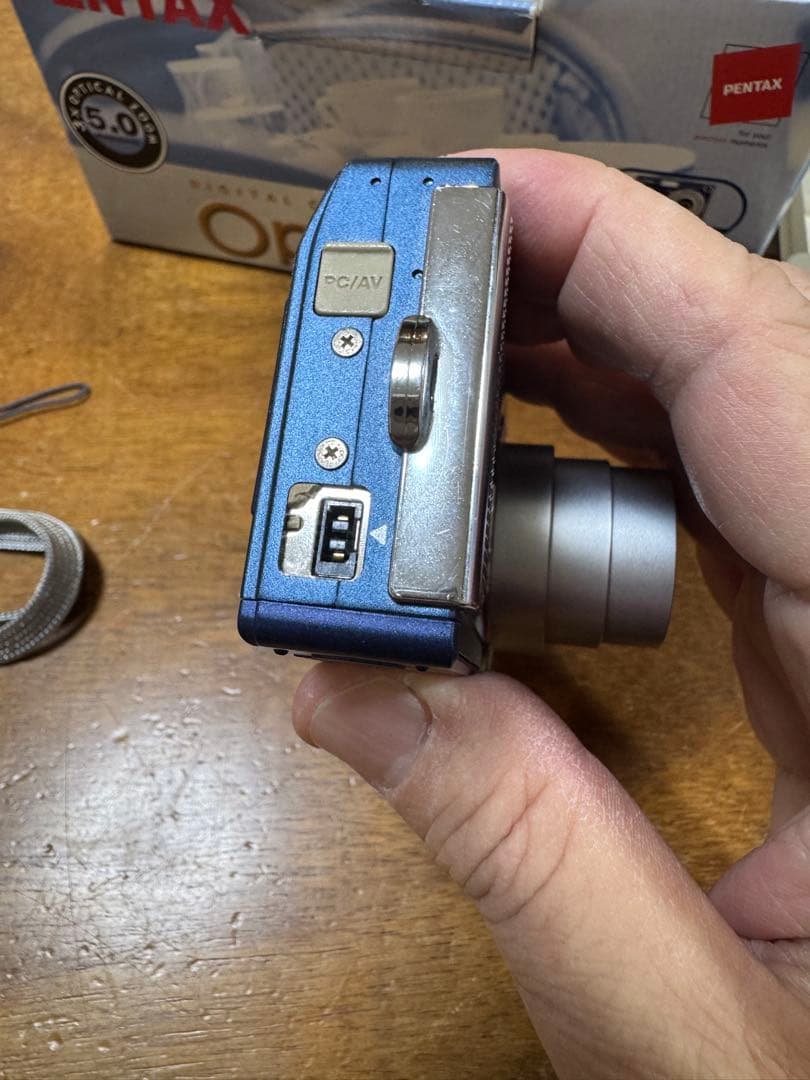 【美品＆箱付き】PENTAX Optio S5i オールドコンデジ ペンタックス