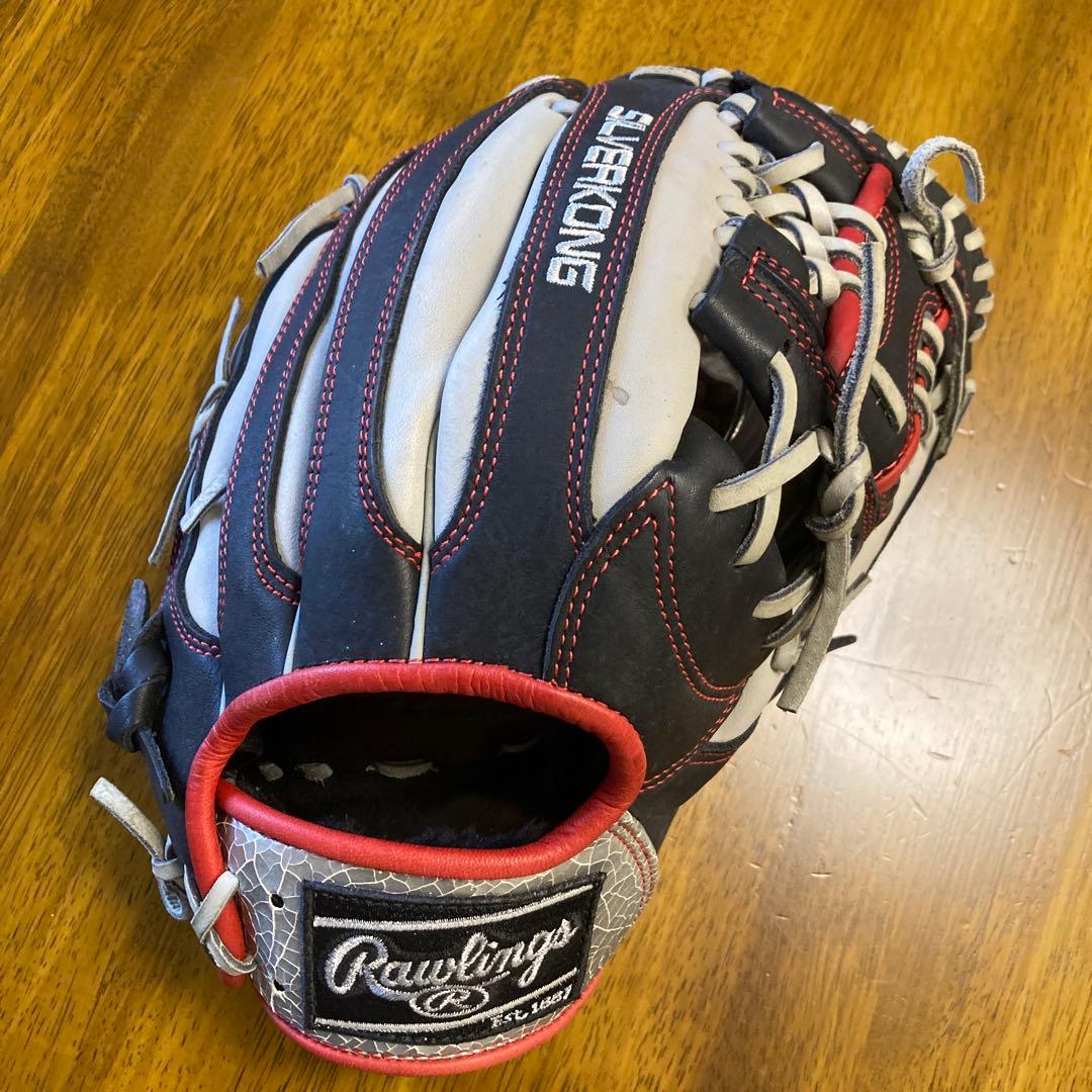 『良品』Rawlings Super Kong 軟式グローブ ローリングス