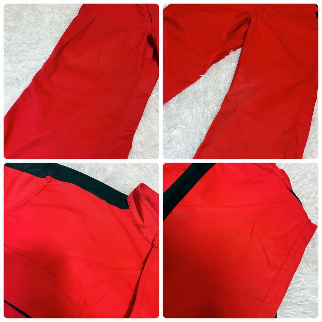 美品 スナップオン 3L オーバーオール 作業着 作業用 つなぎ レッド