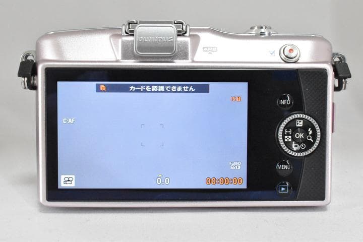 OLYMPUS PEN E-PM1 ピンクレンズキット sdカード付き
