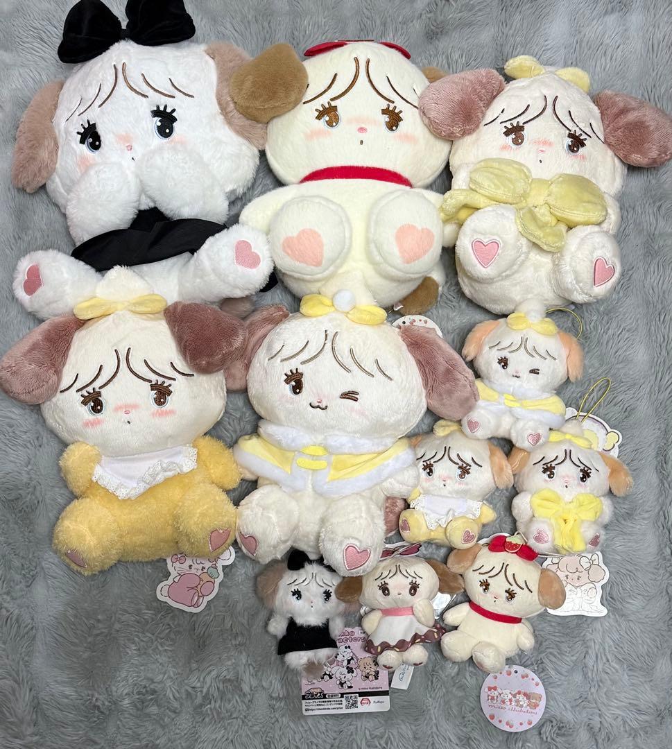 mikko スフレ ぬいぐるみ＆マスコット 11点セット