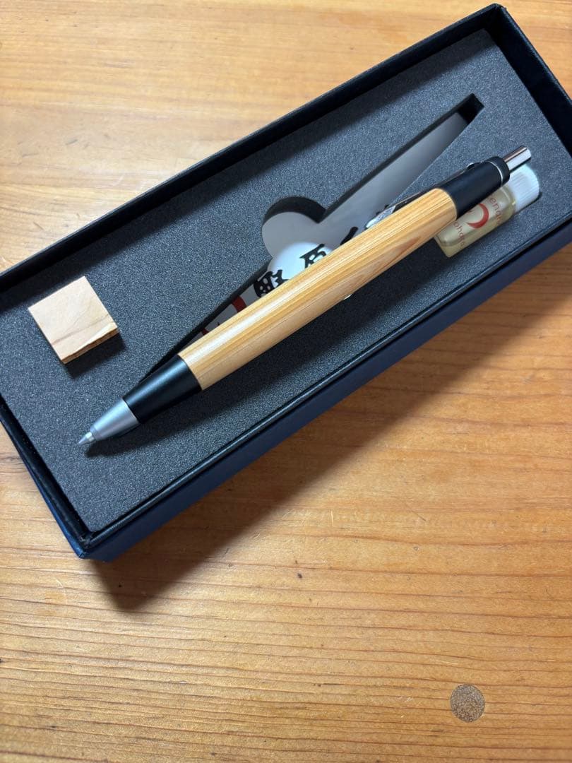野原工芸！木曽檜シャーペン