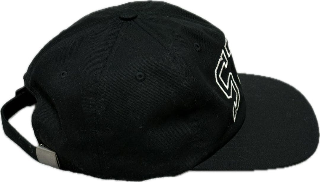 STUSSY ブラック STU キャップ