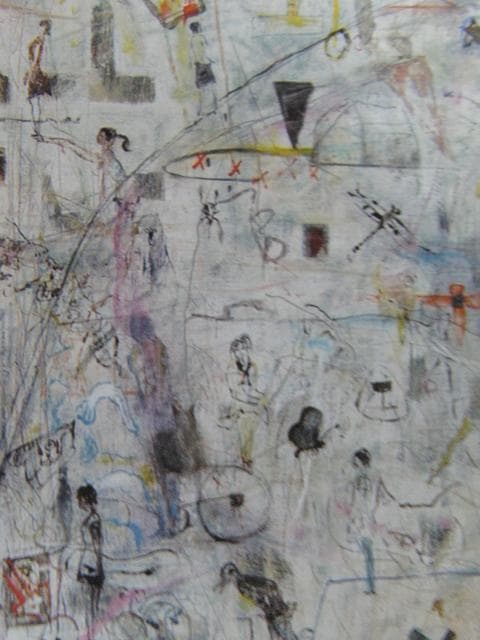 平澤重信、【あなたの隣の向こう側】、希少な画集画、新品高級額・額装付