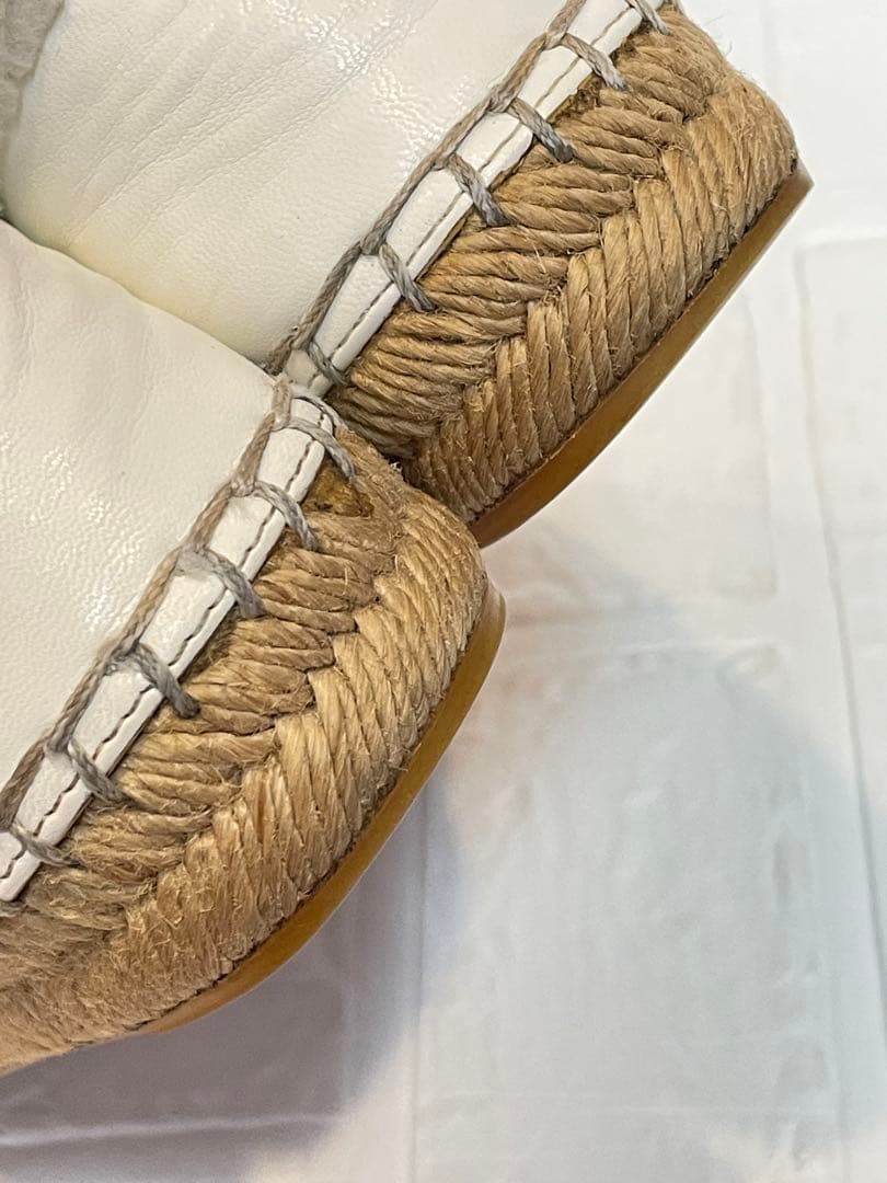 CHANELシャネル　ファー付き　エスパドリーユ　❤︎