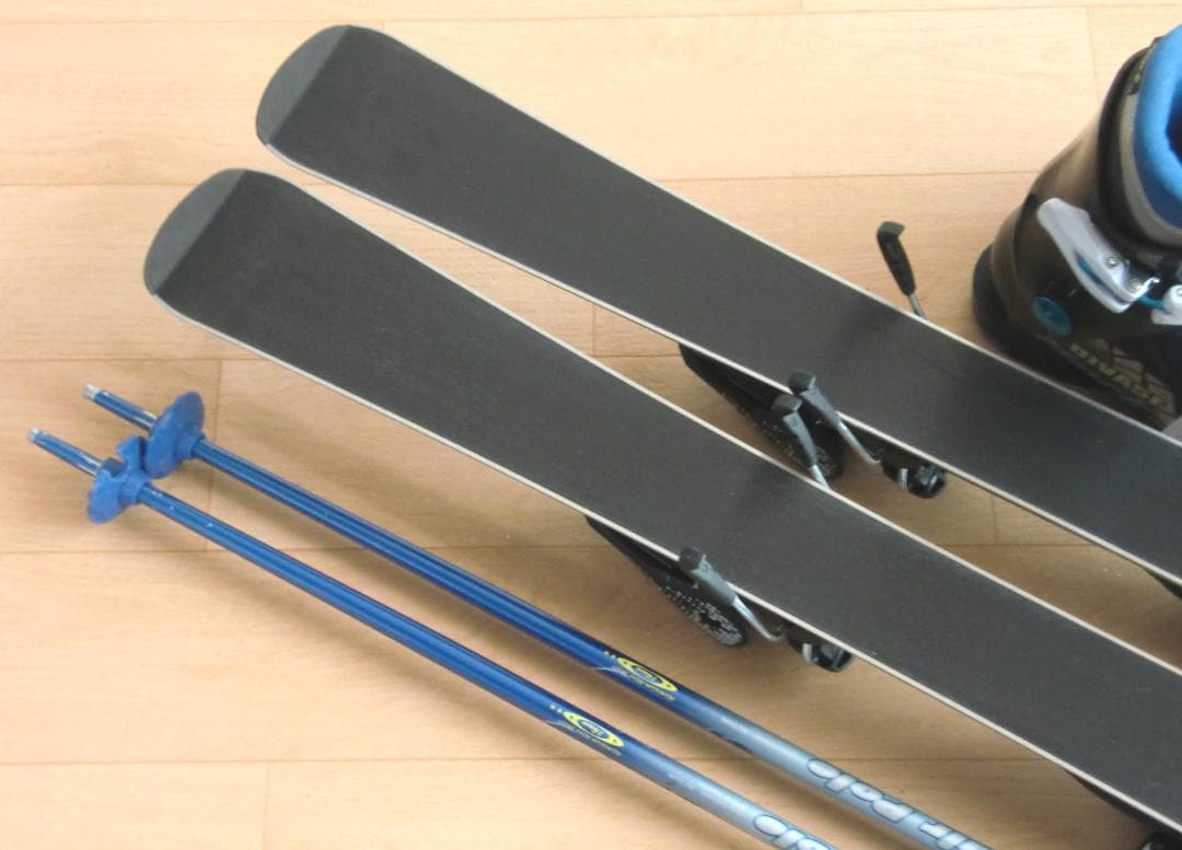 ■■送料無料■ELAN＋Hart■子供用スキー4点セット■100/20■WAX■