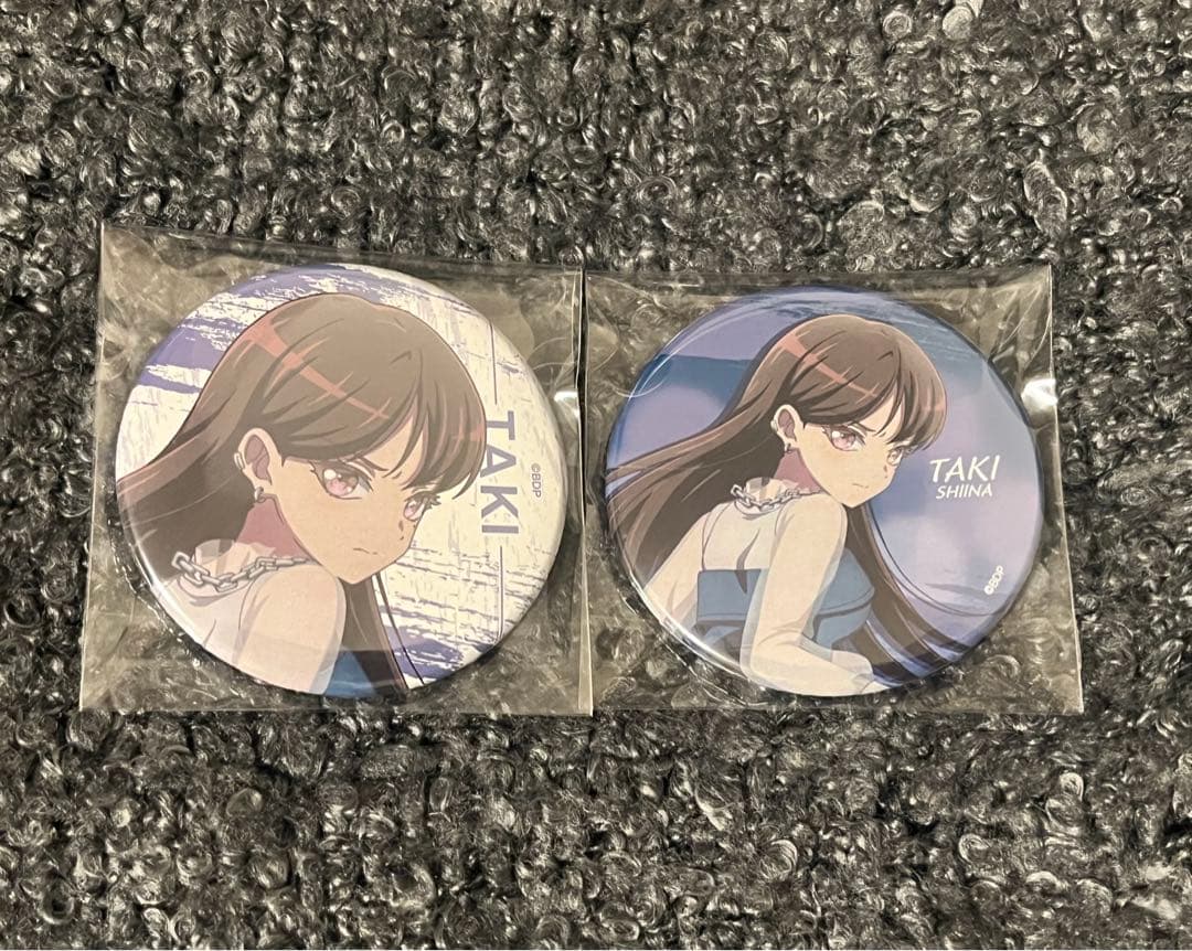 バンドリ MyGo!!!!! 椎名立希 ブシロードストア 2周年記念 缶バッジ