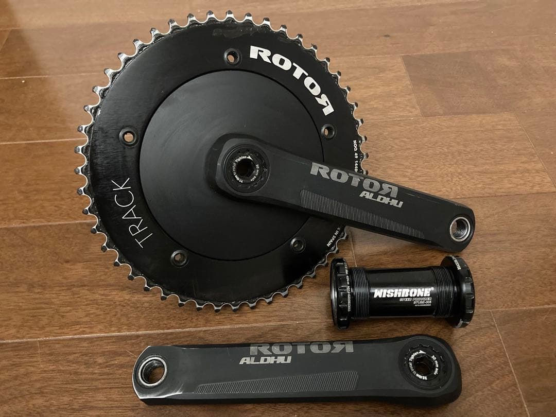 パーツ ROTOR ALDHU TRACK CRANK 170mm