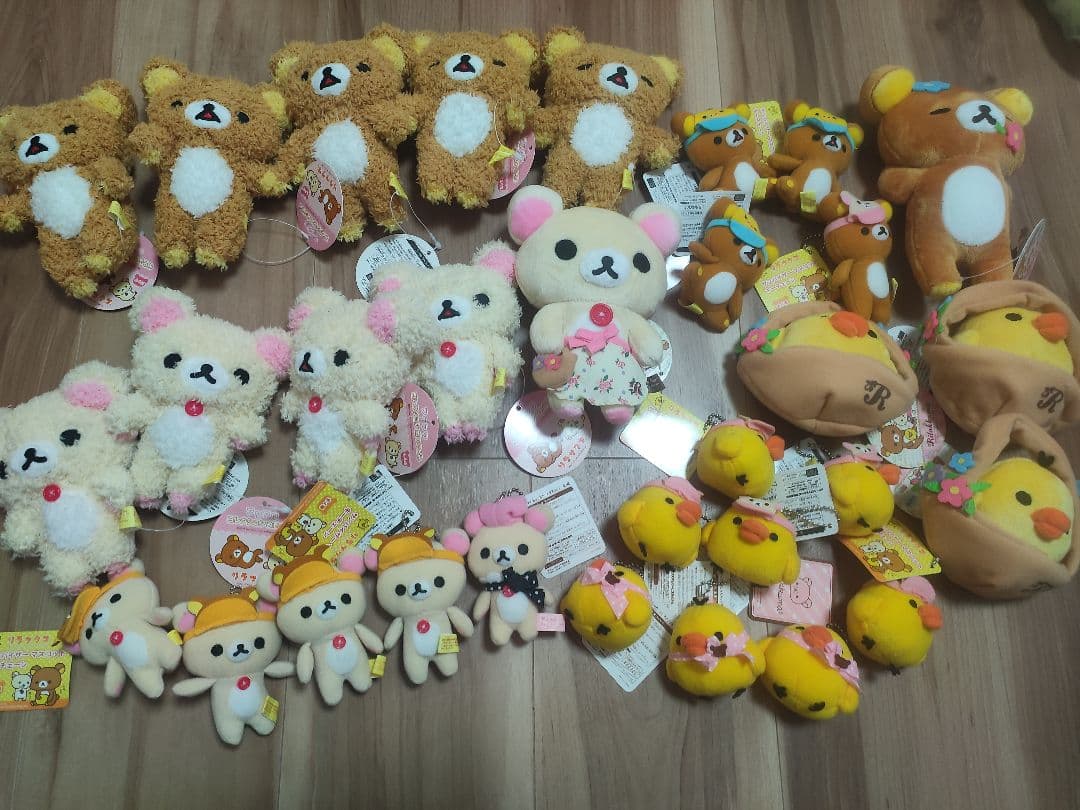 リラックマ　ぬいぐるみ　まとめ売りb