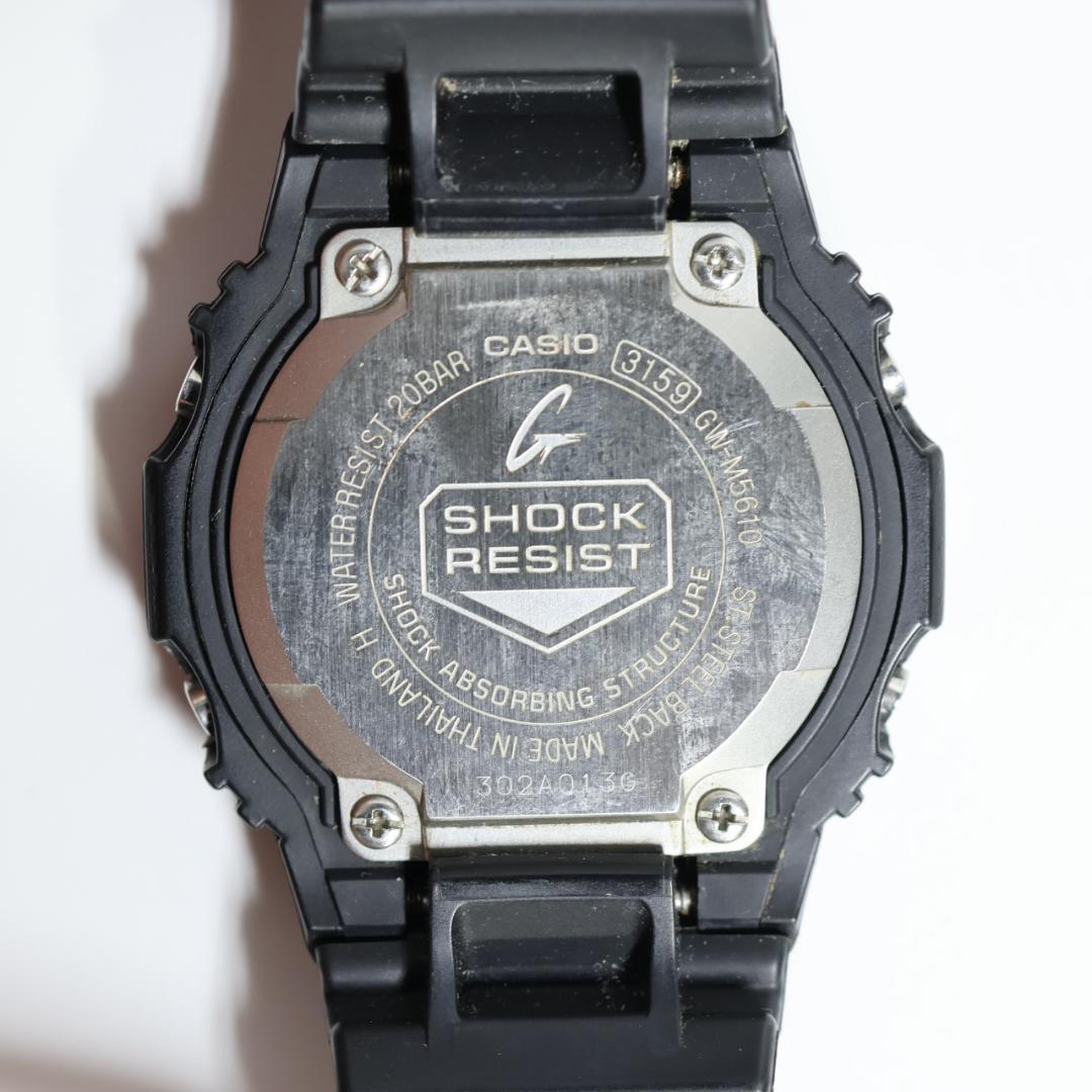CASIO G-SHOCK GW-M5610 電波ソーラー ブラック（黒）箱無し