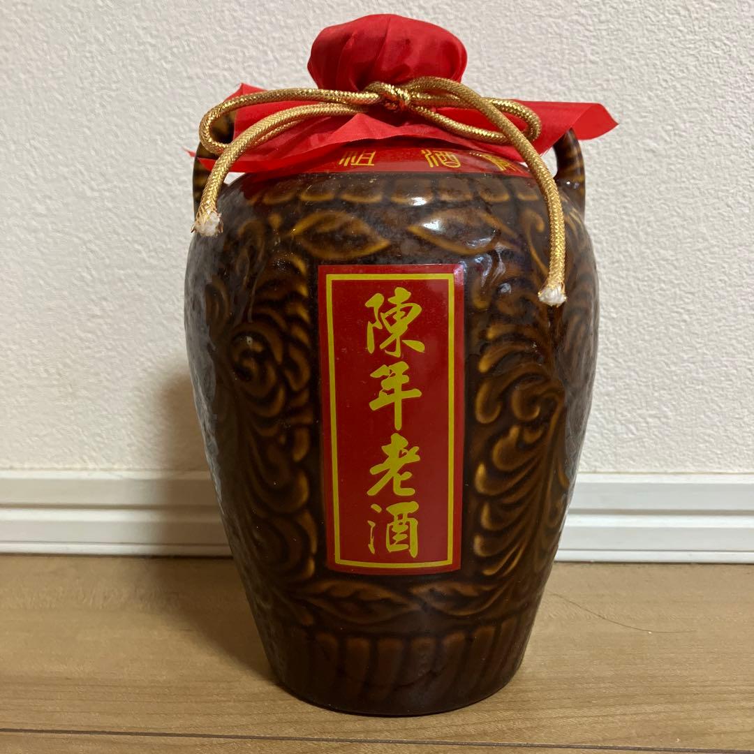 古酒　紹興酒　台湾　陳年老酒 陶器ボトル
