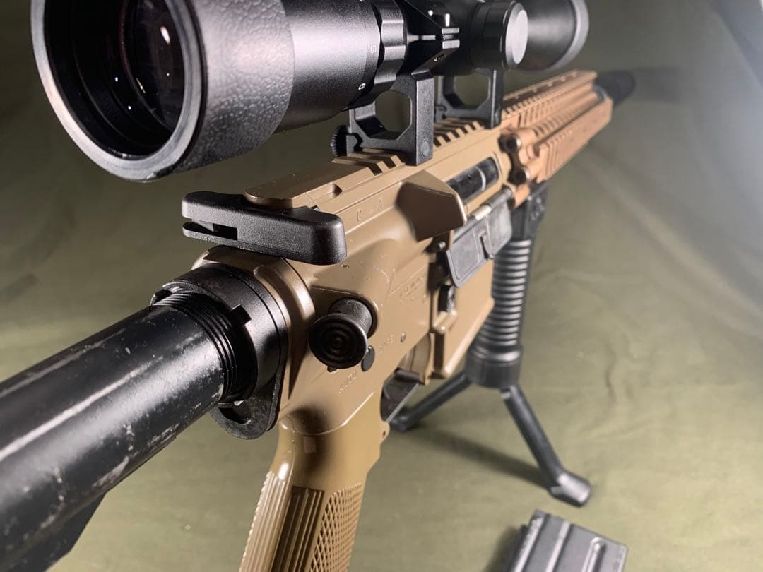 レシーライフル　東京マルイ　次世代　電動ガン　充電器等付属