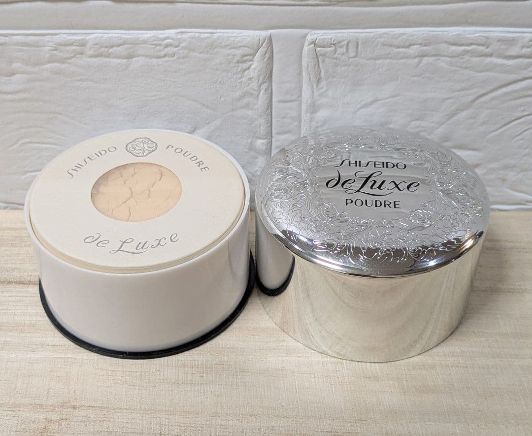 レトロ 資生堂 poudre de luxe ドルックス パウダー