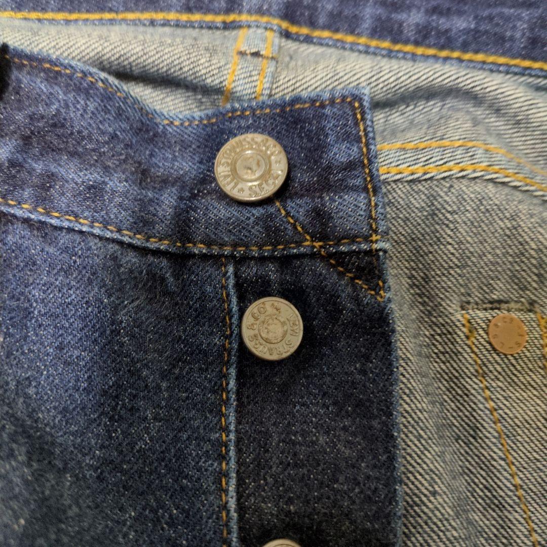LVC 501XX 1955年 BIGE セルビッチ デニム 日本製 W38
