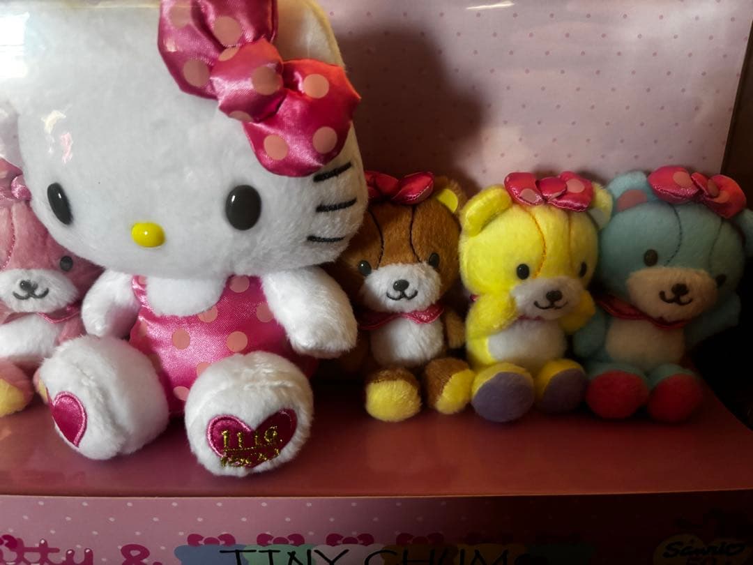 未開封 サンリオ50周年記念 1500体 非売品 ハローキティ&タイニーチャム