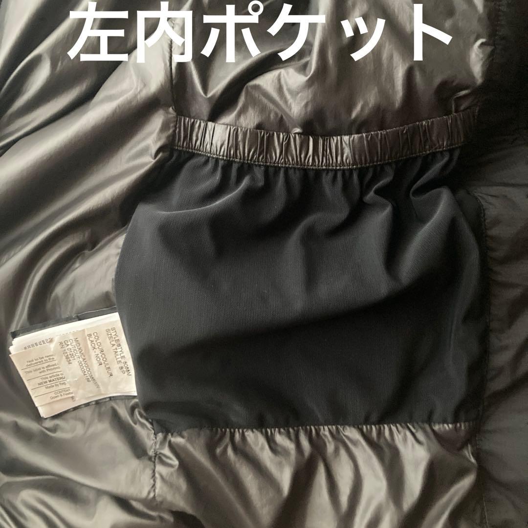 カナダグース　ダウンジャケット　色BLACK 表示サイズSP180/92Y