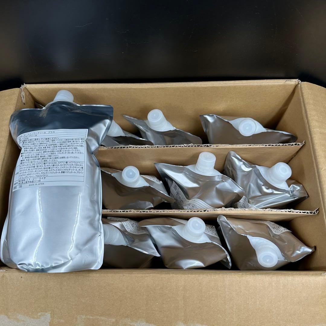 オールインワンクリーム プラス 1000g 業務用 スキンクリーム SPH12本