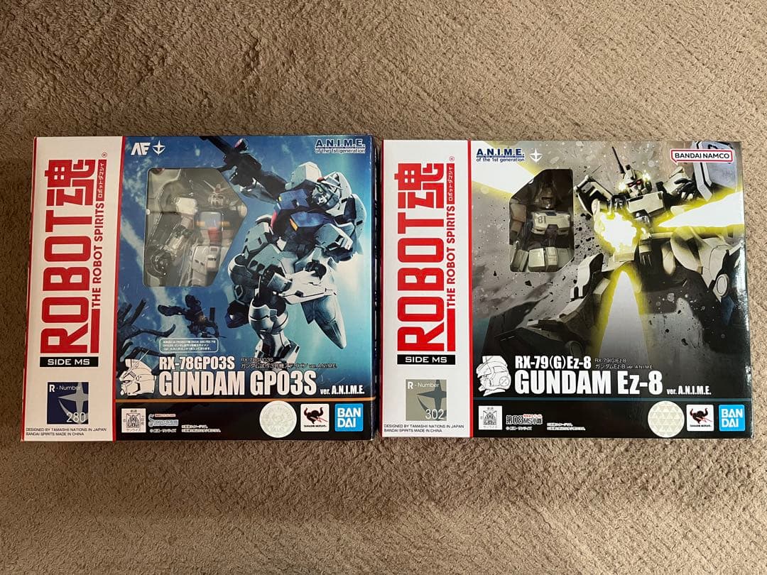 ROBOT魂 ガンダム試作3号機　& ガンダムEz-8セット売り