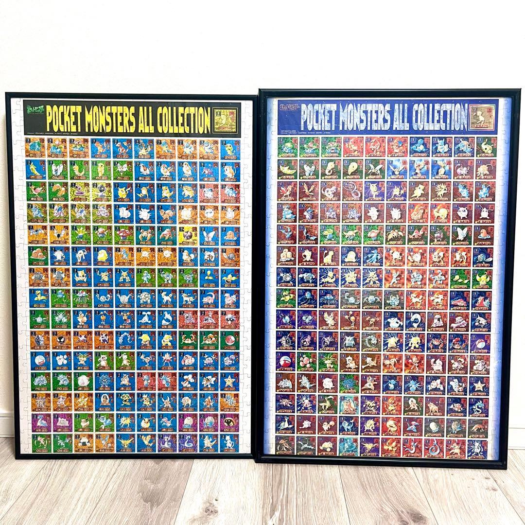 希少　初代ポケモン ポケモン最強シール烈伝コレクションジグソーパズル 500