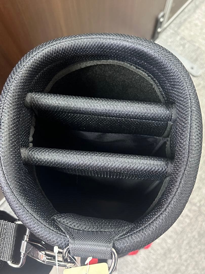 新品未使用！PUMA ゴルフバッグ 9インチ ブラック/レッド