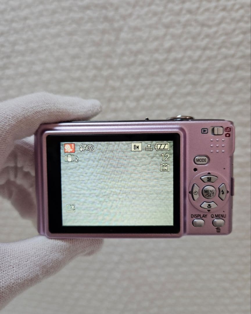 美品✨動作品✨LUMIX DMC-FS3 ピンク　純正バッテリー・充電器