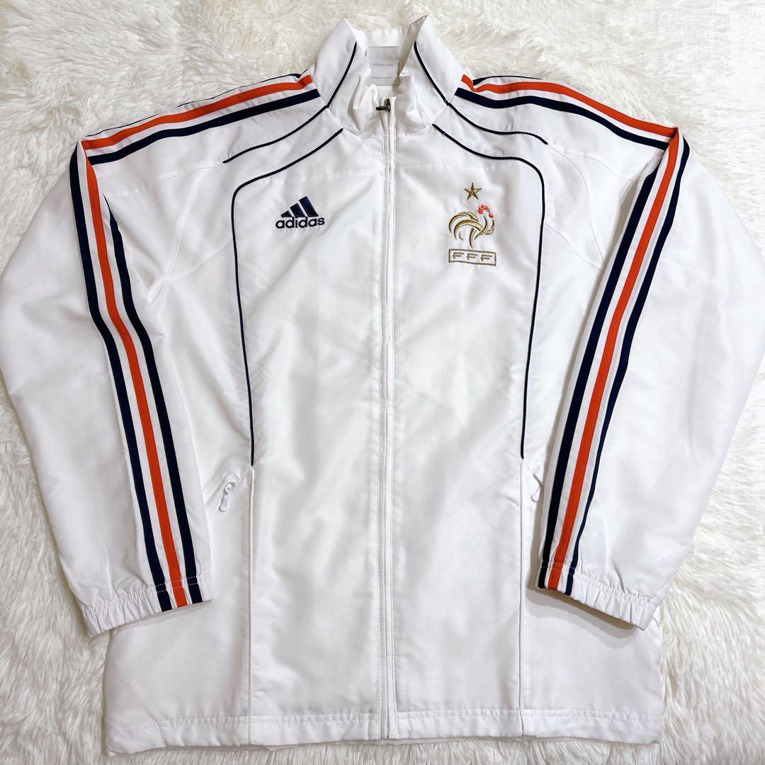【極美品】希少 adidas フランス代表 2010 ジャケット ホワイト L