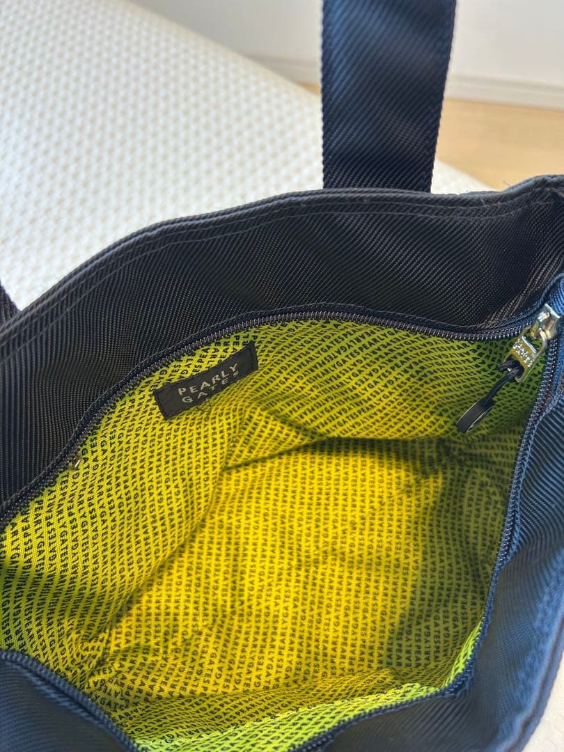 PEARLY GATES ネイビー トートバッグ