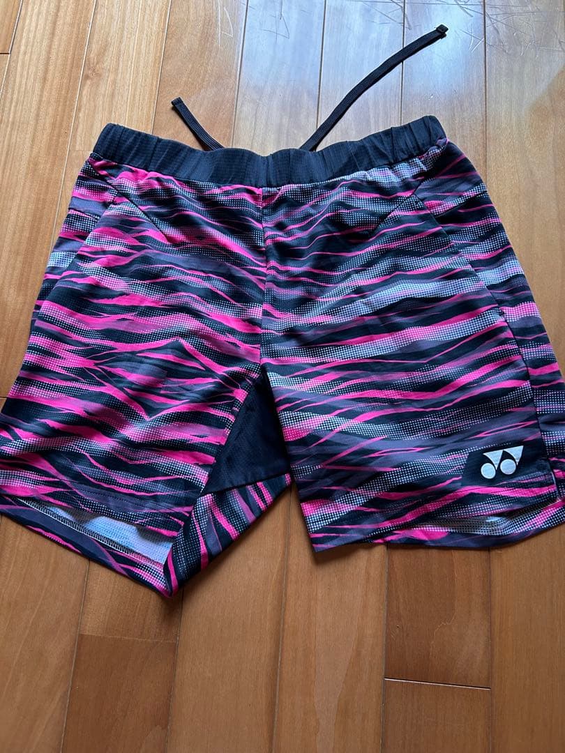 ヨネックス ストライプ バドミントンパンツ