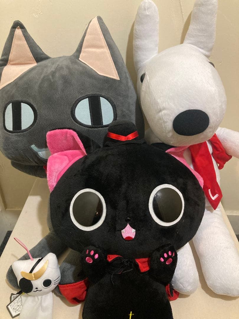 ぬいぐるみ まとめ まいにちいっしょ クロ リサ にゃんぱいあ プライズ 非売品