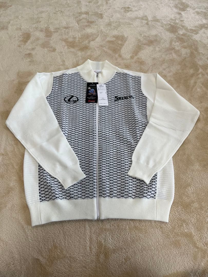 松山選手レプリカSrixon ゴルフウェア Lサイズ ホワイト