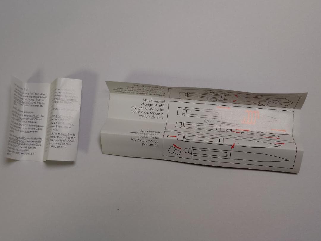 LAMY twin pen cp1 チタンコート 西ドイツ ラミー