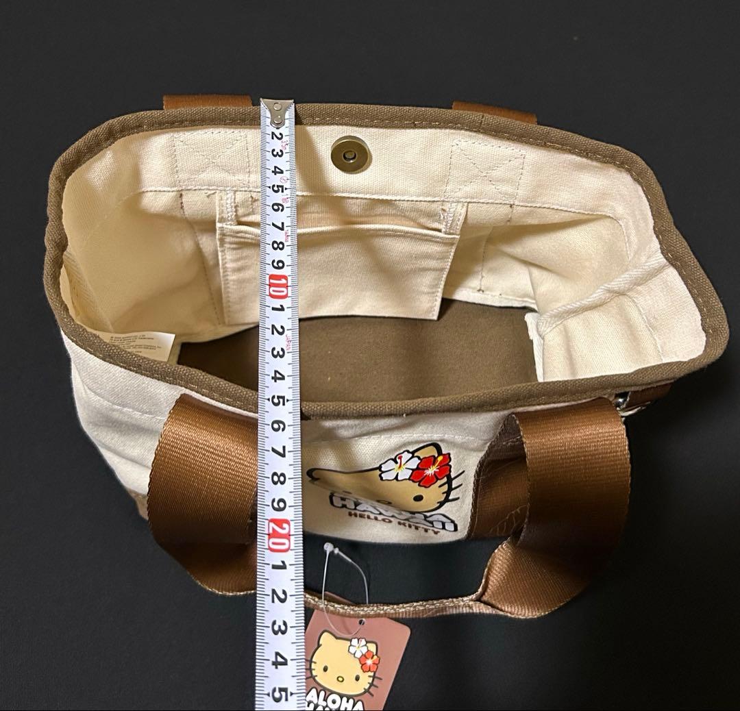 【未使用】ハワイ abcstore 日焼けキティ トートバッグ ぬいぐるみセット