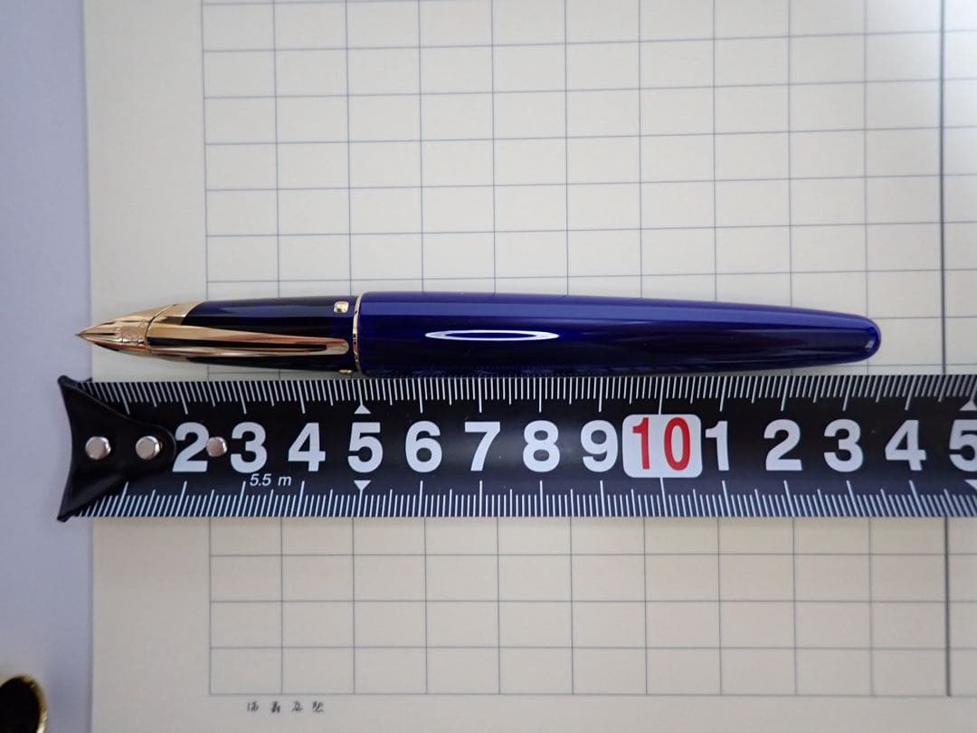 ウォーターマン｜エドソンサファイア・ブルー｜万年筆｜F（細字）｜箱あり