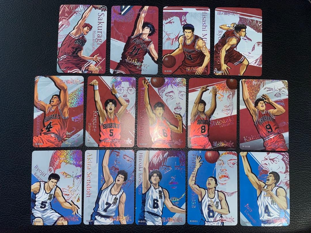 8/4出品② 14枚　スラムダンク　キラカード