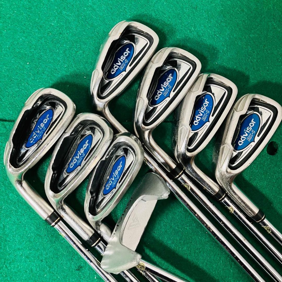 DAIWA advisor RX-1 アイアン7本セット&パターレフティ ダイワ