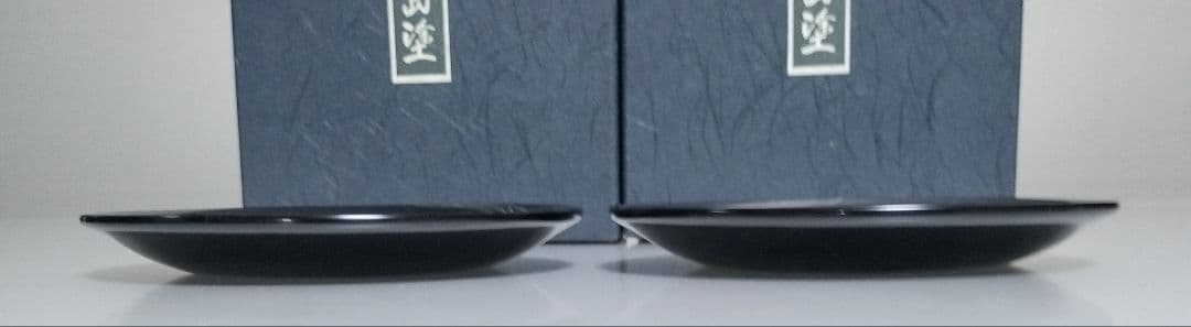 輪島塗　コーヒーカップ＆ソーサー　2客セット　作家もの