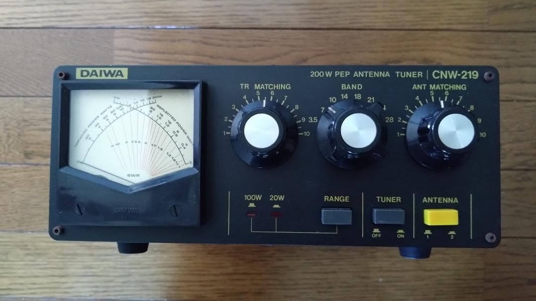 DAIWA CNW-219 200W PEP アンテナチューナー