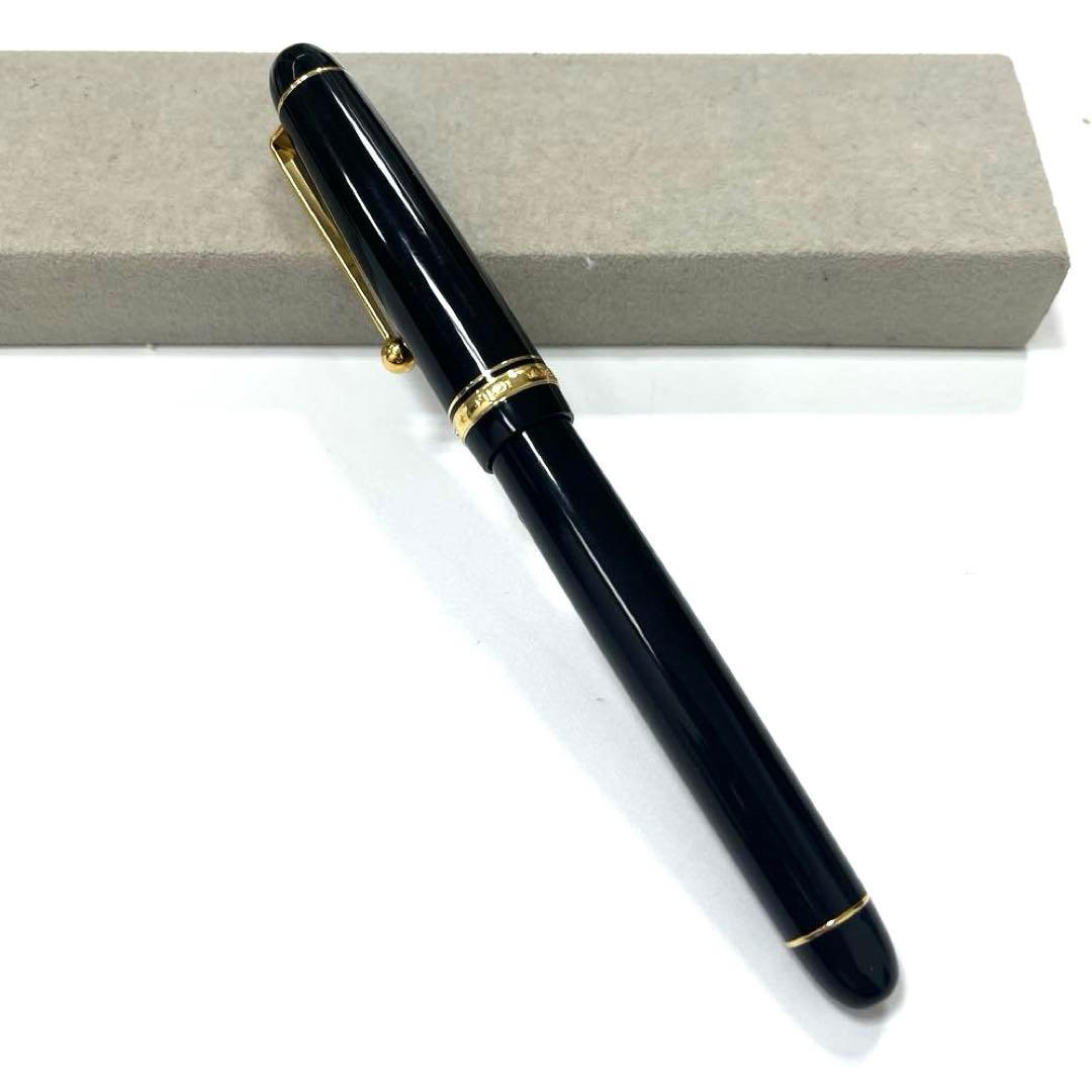 【14Kペン先】パイロット カスタム74 中字M ブラック×ゴールド