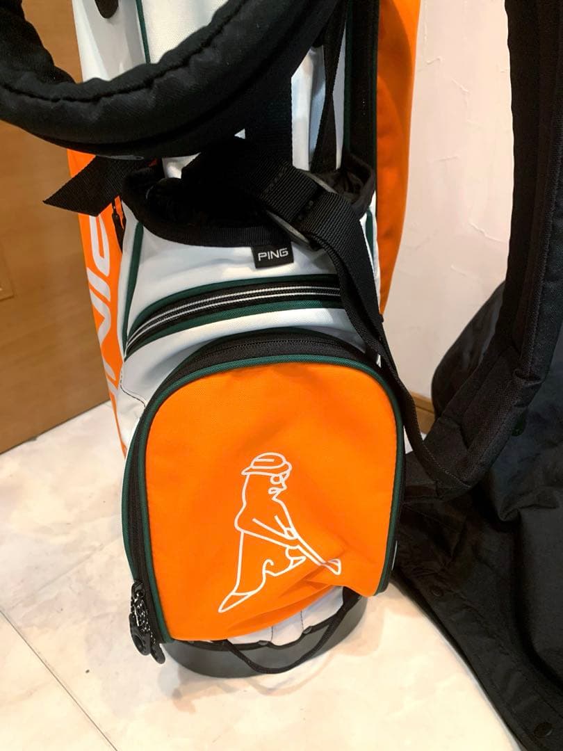 良品　PING ピン　E2 軽量　スタンド　キャディバッグ