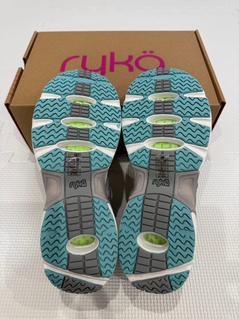 ryka アクアシューズ グレー/グリーン