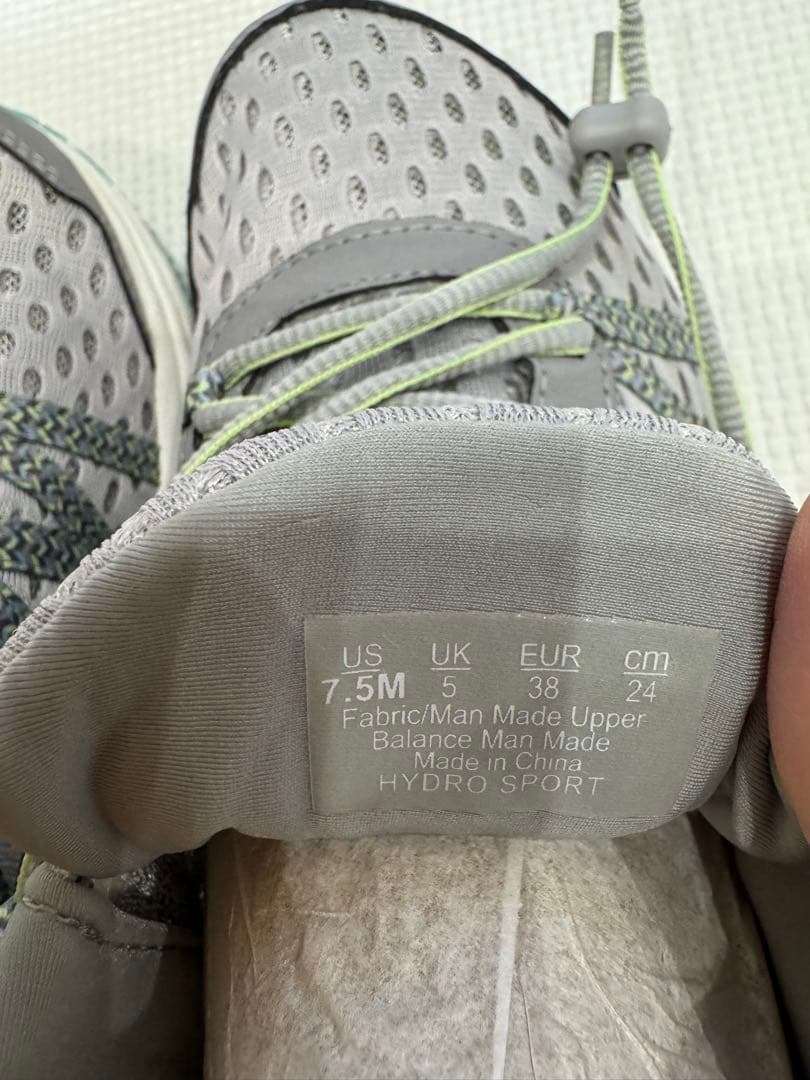 ryka アクアシューズ グレー/グリーン