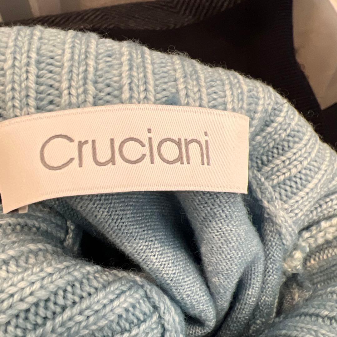 【近日削除_極美品】 CRUCIANI（クルチアーニ）ハイネックニットセーター