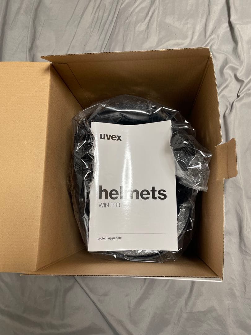 スノボ uvex wanted ブラック ヘルメット Lサイズ 58-61㎝